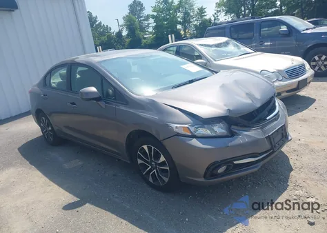 2013 Honda Civic Ex-L z USA, uszkodzony, nr VIN 19XFB2F96DE064174